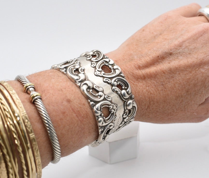 Solid sterling ‘father’ cuff