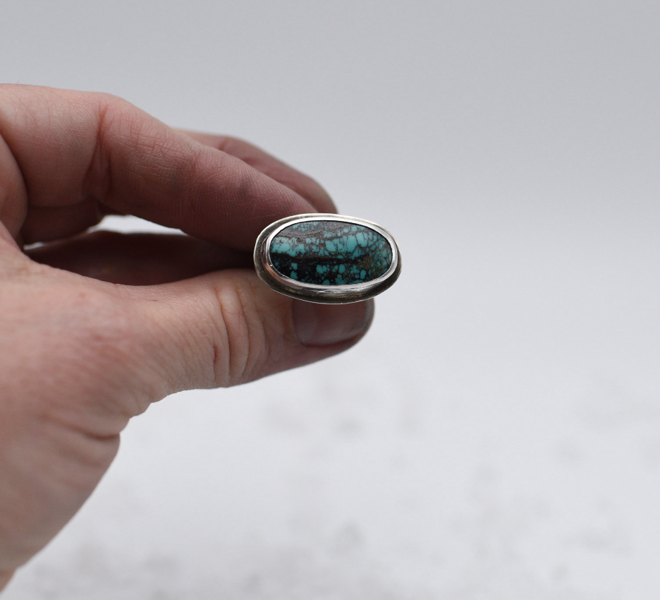 turquoise for little fingers :) size 4