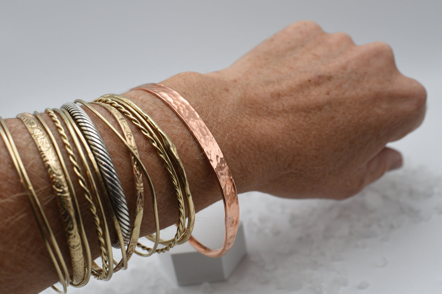Hammered Copper Cuff