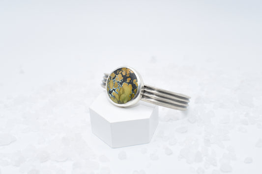 Turquoise and Sterling Cuff