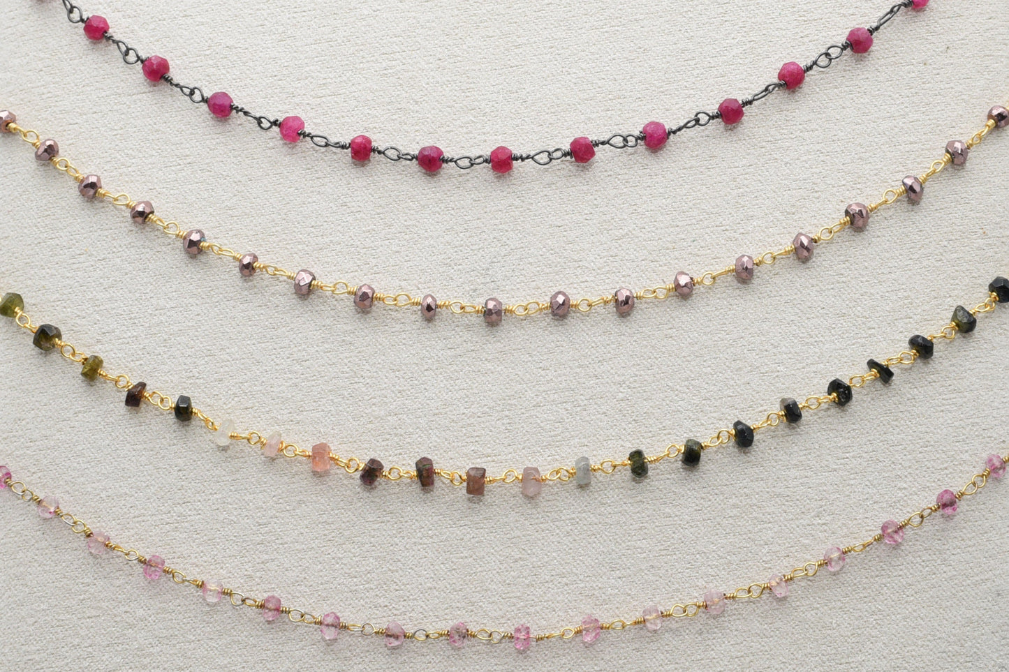 Beaded chains