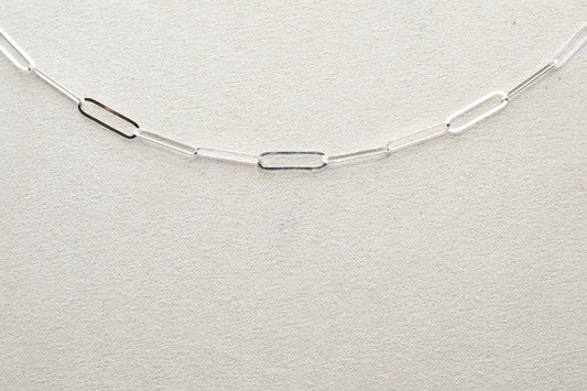 Sterling silver link chain