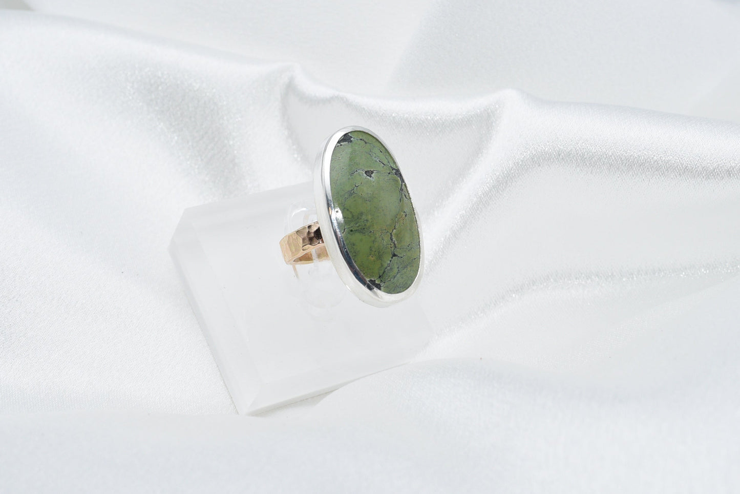 large turquoise ring size 6