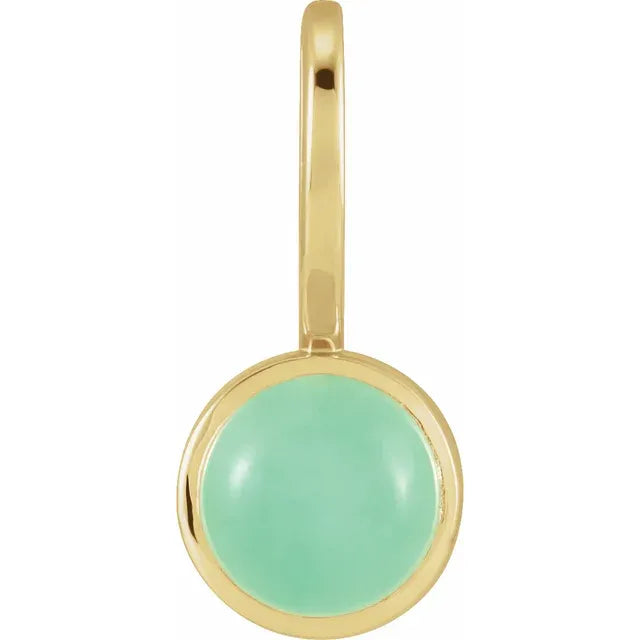 Chrysoprase charm