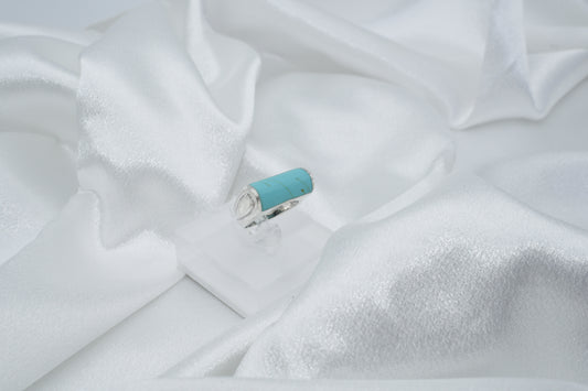 Turquoise signet ring size 6