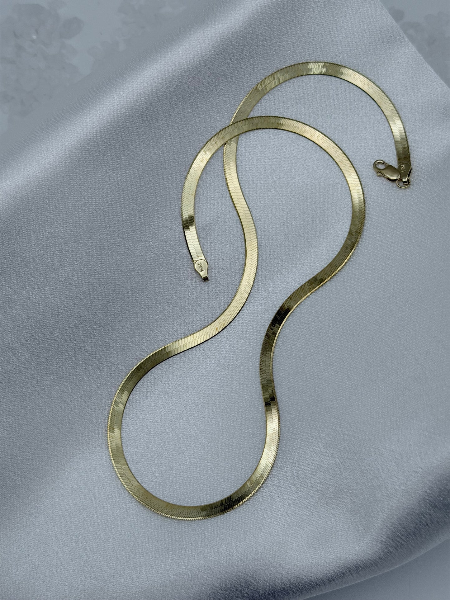 14k herringbone chain 18”