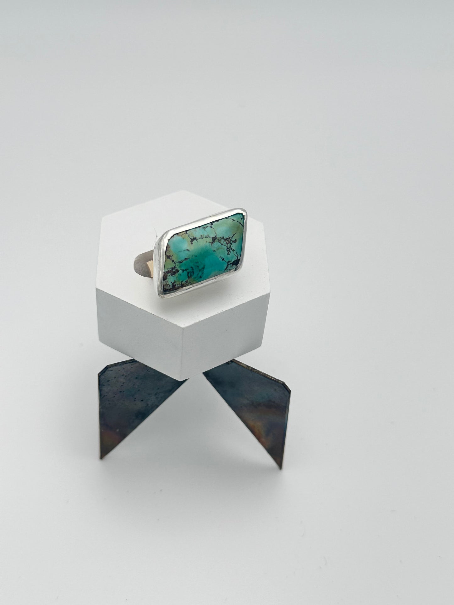 Turquoise ring size 8