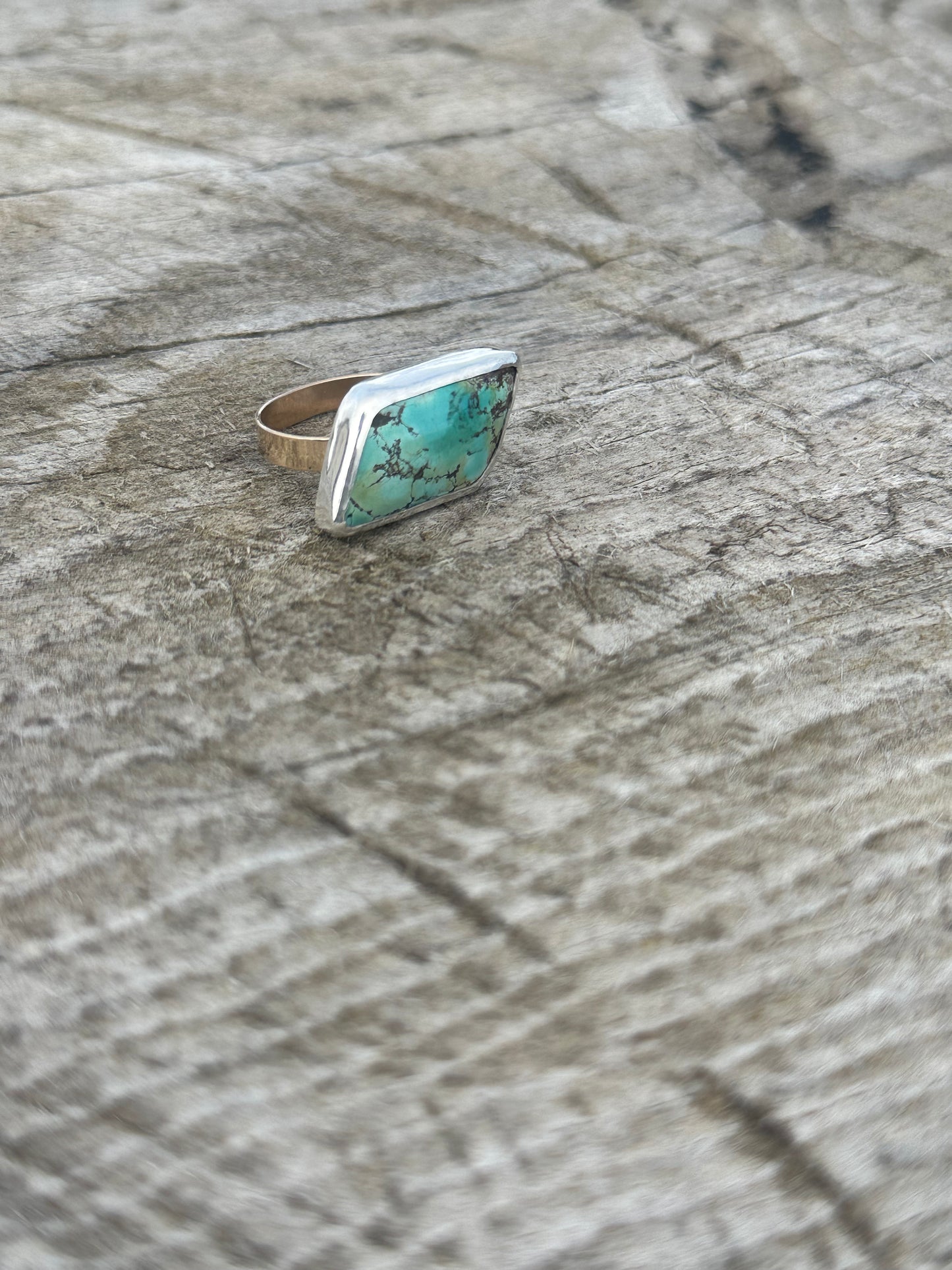 Turquoise ring size 8