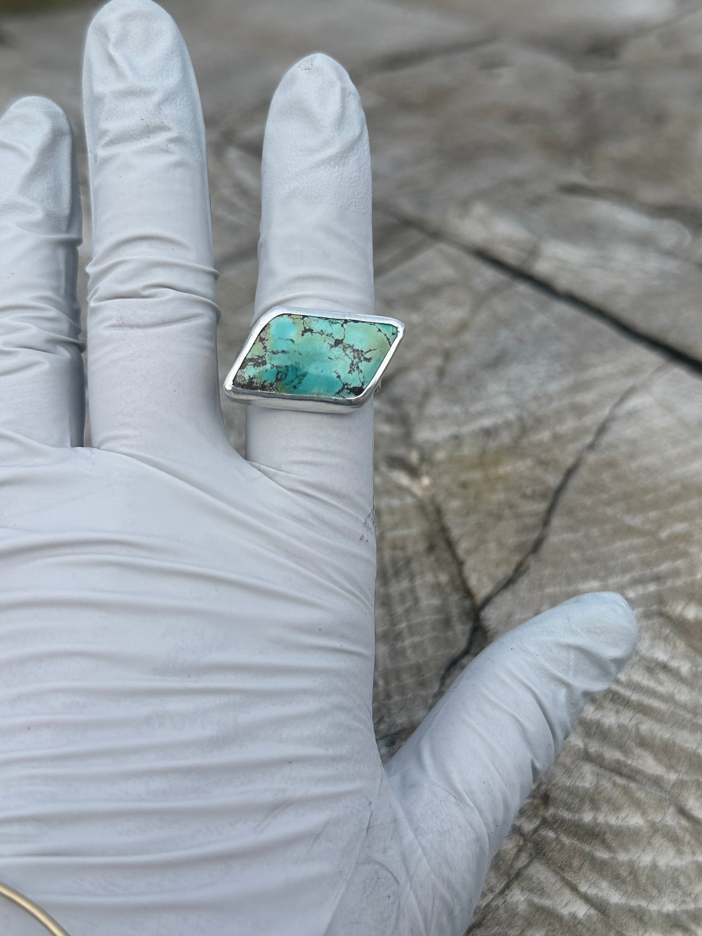 Turquoise ring size 8