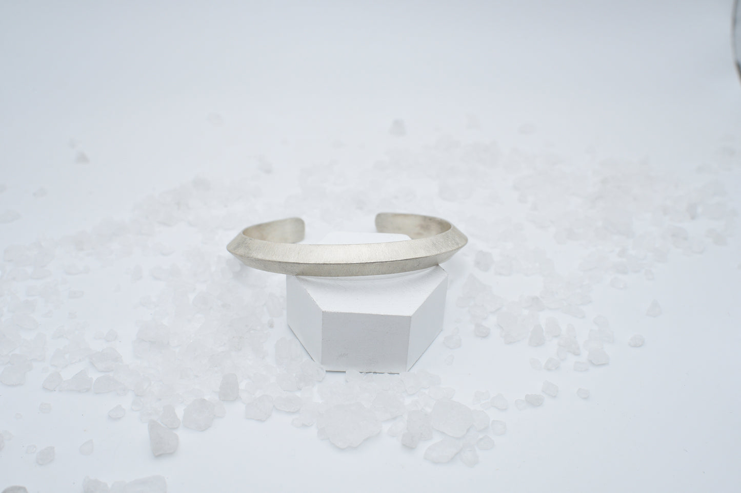 sterling triangle cuff
