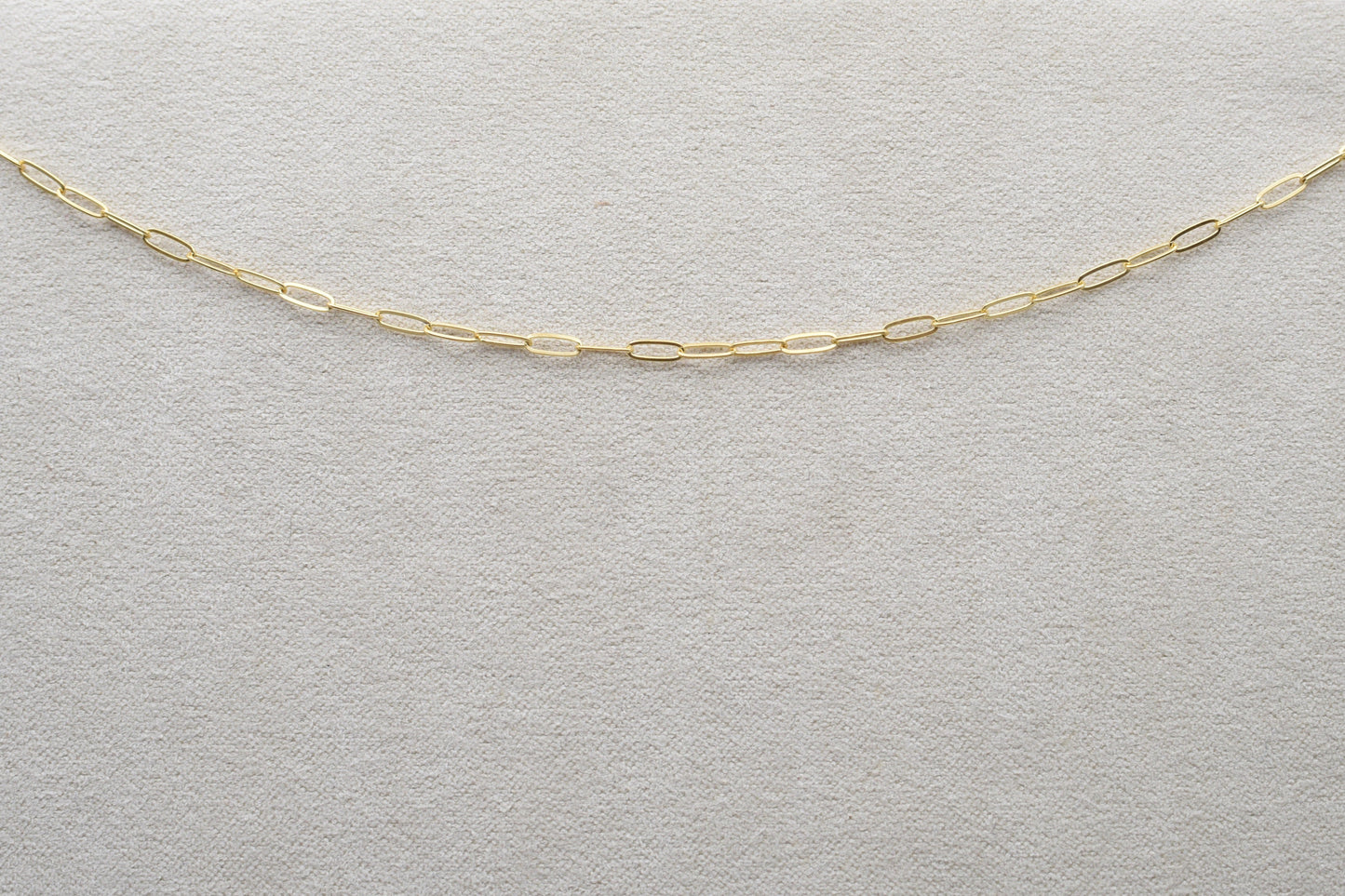 gold cable link chain