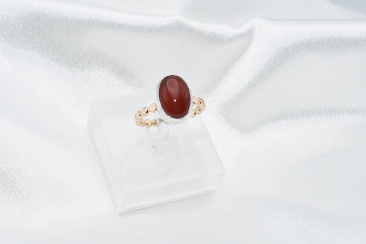 carnelian ring size 9