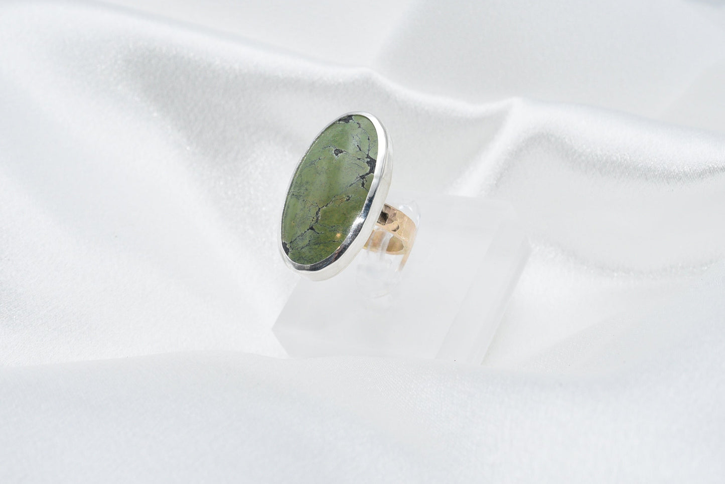 large turquoise ring size 6