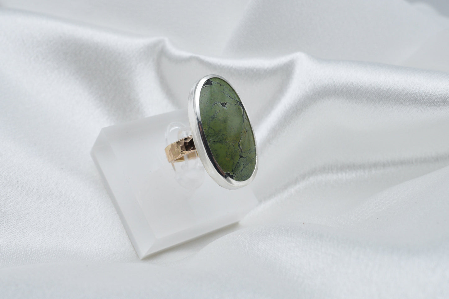 large turquoise ring size 6