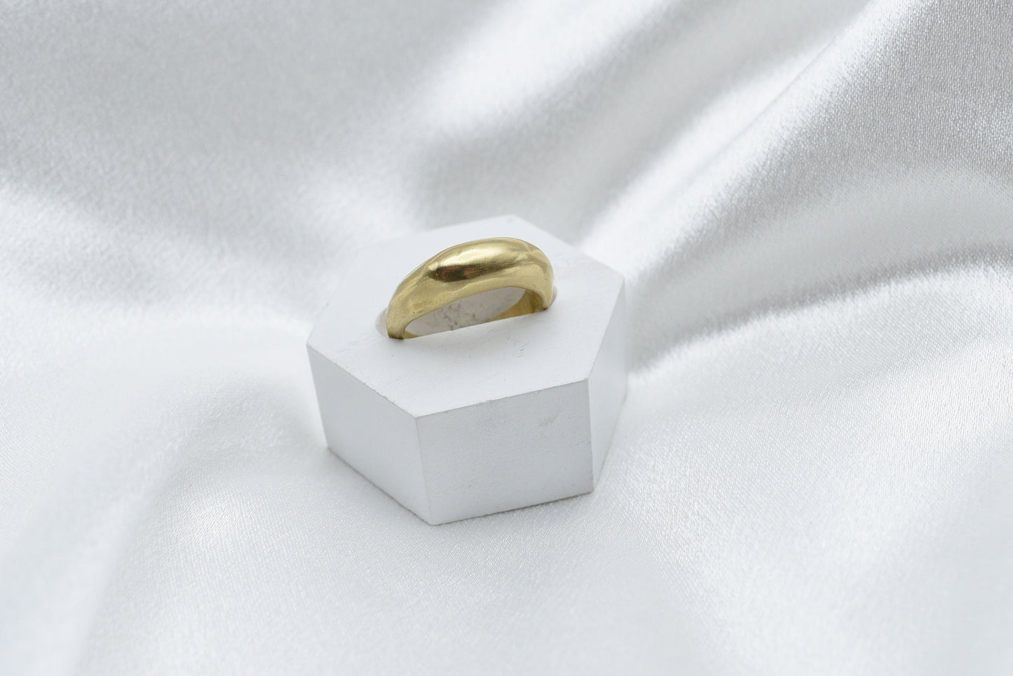 solid bronze ring size 8