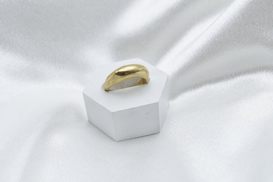 solid bronze ring size 8